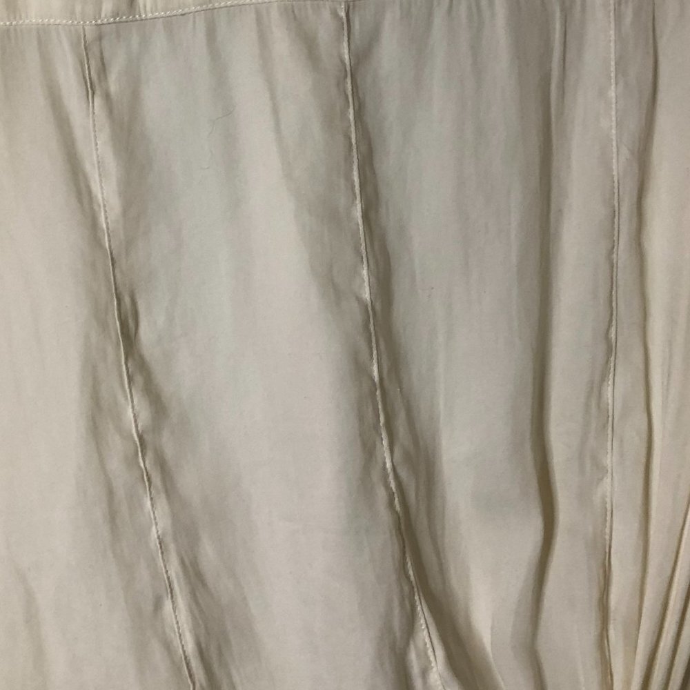 Topshop Cream Button-Up Blouse - Picture 6 of 16